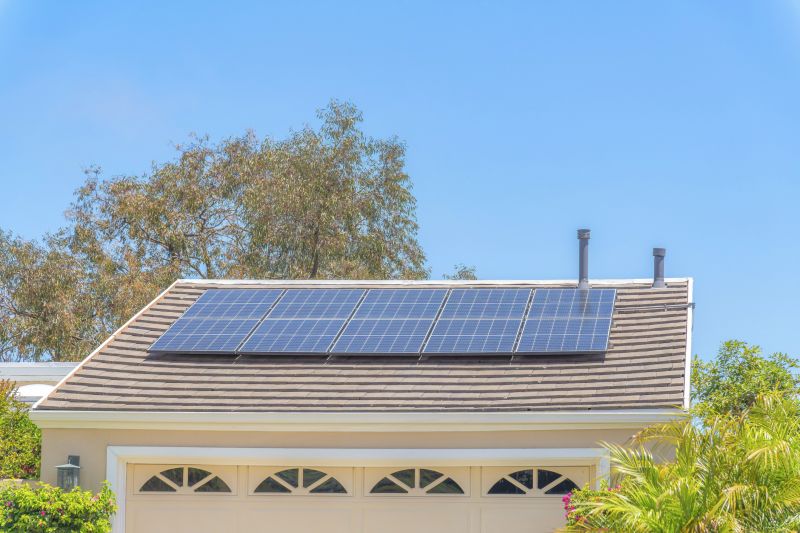 Home with Solar Energy System
